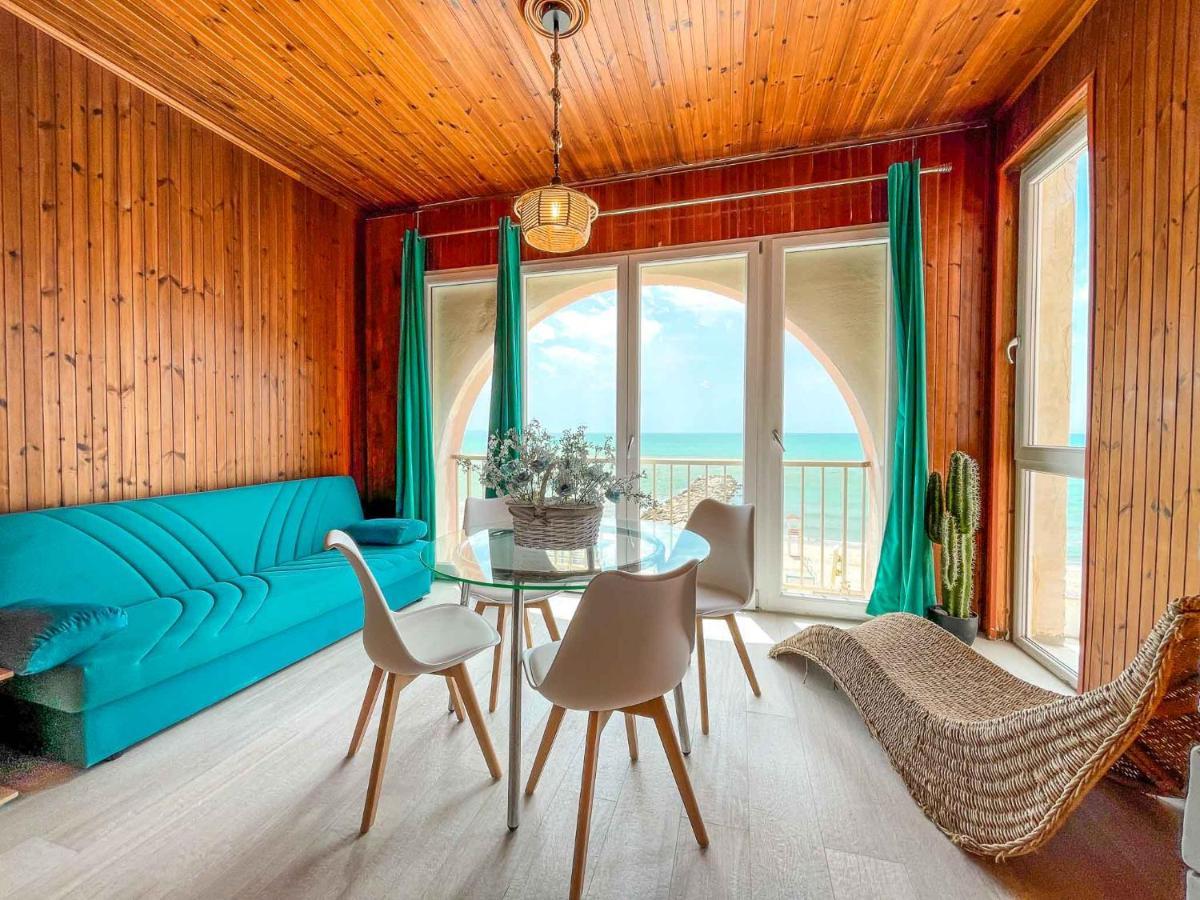 Athena Sea Front Apartment, Parking & Pool Lago Patria Extérieur photo